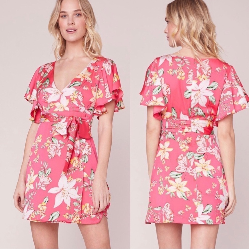 BB Dakota Trending Tropic Dress